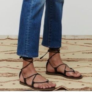 🖤Madewell Boardwalk Black Sandals🖤
